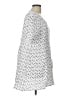 Serra 100% Cotton Polka Dots White Casual Dress Size L - photo 4