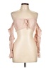 Missguided Pink Long Sleeve Blouse Size 10 - photo 1