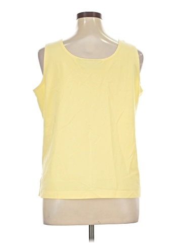 Susan Graver Sleeveless T-Shirt (view 2)