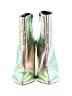 Nine West Metallic Silver Ankle Boots Size 7 - photo 2
