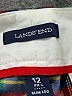 Lands' End Plaid Brown Casual Pants Size 12 - photo 6