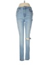 Forever 21 Hearts Blue Jeans Size 28 waist - photo 1
