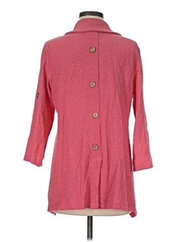 Peck & Peck 3/4 Sleeve Button-Down Shirt (view 2)