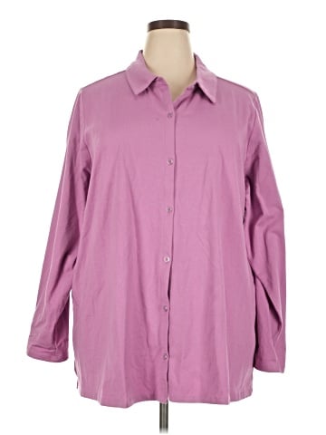 Sport Savvy Long Sleeve Button-Down Shirt (view 1)