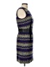 Milly 100% Wool Tweed Blue Cocktail Dress Size 10 - photo 4