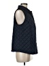 Croft & Barrow 100% Polyester Blue Vest Size M - photo 4