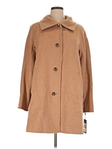 Karl Lagerfeld Paris Wool Coat (view 1)