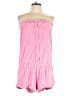 Miken Solid Pink Romper Size L - photo 1