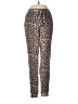 Cherish Animal Print Brown Casual Pants Size 6 (estimated) - photo 1