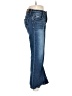 BKE Hearts Blue Jeans Size 27 waist - photo 4