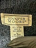 Jennifer Moore 100% Cotton Gray Jacket Size L - photo 6
