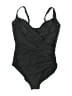 Miraclesuit Solid Black One Piece Swimsuit Size 16 - photo 1