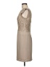 BCBGMAXAZRIA 100% Polyester Tan Cocktail Dress Size 6 - photo 5