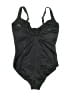 Miraclesuit Solid Black One Piece Swimsuit Size 16 - photo 2