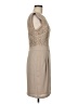 BCBGMAXAZRIA 100% Polyester Tan Cocktail Dress Size 6 - photo 4