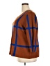 Ashley Stewart Plaid Brown Pullover Sweater Size 28W - photo 5