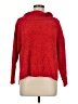 Ruby Rd. 100% Polyester Red Turtleneck Sweater Size M (petite) - photo 1