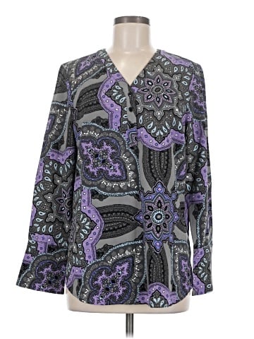 D&Co. Long Sleeve Blouse (view 1)