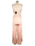 Blue B Metallic Pink Jumpsuit Size L - photo 2