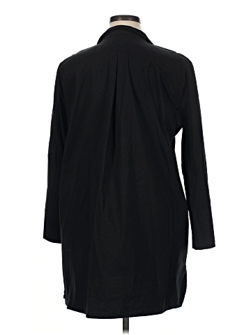 Lafayette 148 New York 3/4 Sleeve Button-Down Shirt (view 2)