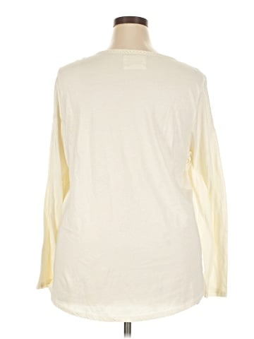 Ruff Hewn Long Sleeve Blouse (view 2)