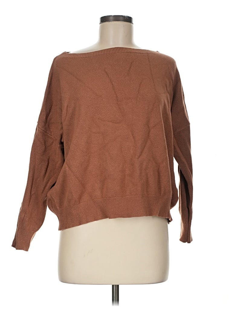 Pre-owned Unbranded Pullover Sweater In Brown