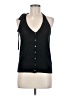 ETRO 100% Cotton Black Sleeveless Blouse Size EU (IT) 44 / US 8 - photo 1