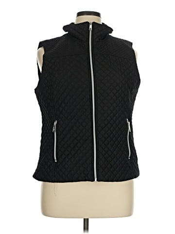 Black Rivet Vest (view 1)