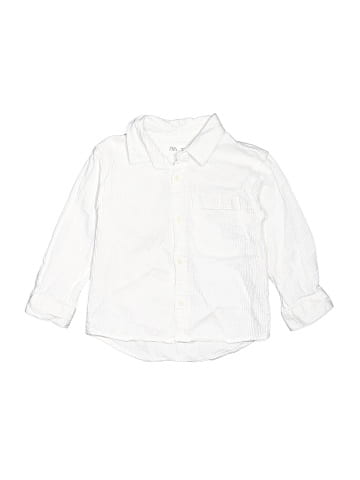 Zara Long Sleeve Button-Down Shirt (view 1)