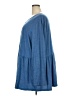 BLOOMCHIC Blue Long Sleeve T-Shirt Size 30 - photo 5