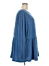 BLOOMCHIC Blue Long Sleeve T-Shirt Size 30 - photo 4