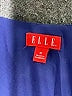Elle 100% Polyester Color Block Blue Casual Dress Size M - photo 7