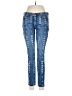 Current/Elliott Polka Dots Blue Jeans Size XS (0) - photo 1