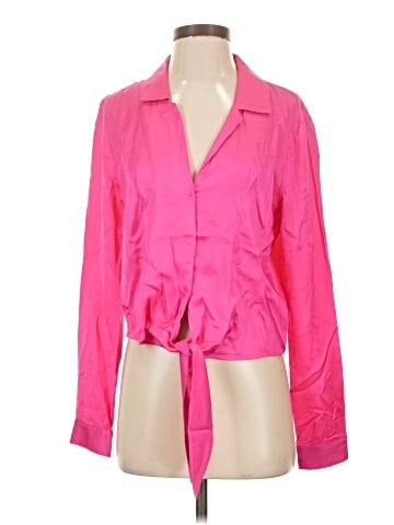 L'Agence Long Sleeve Blouse (view 1)