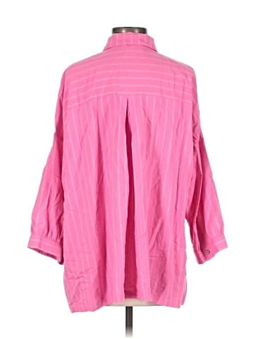 Free People 3/4 Sleeve Button-Down Shirt (view 2)