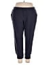 Purejill Solid Blue Casual Pants Size 3X - photo 1