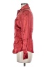 Bebe Burgundy Long Sleeve Silk Top Size M - photo 5