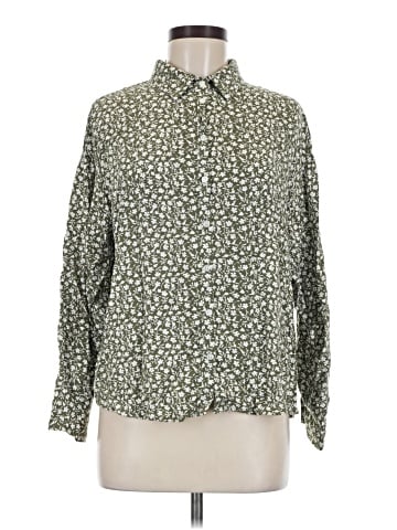 MNG Long Sleeve Button-Down Shirt (view 1)