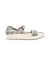 Joe's Jeans Color Block Solid Gray Sandals Size 9 1/2 - photo 1