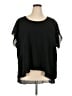 Soft Surroundings Black Short Sleeve Top Size 2X - photo 1