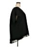 Soft Surroundings Black Short Sleeve Top Size 2X - photo 4