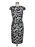 David Meister 100% Polyester Graphic Black Cocktail Dress Size 8 - photo 2