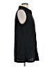 Dennis by Dennis Basso Black Sleeveless Button-Down Shirt Size 12 - photo 4