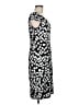 David Meister 100% Polyester Graphic Black Cocktail Dress Size 8 - photo 4
