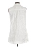 Dennis by Dennis Basso Ivory Sleeveless Button-Down Shirt Size 12 - photo 2