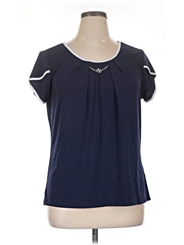 Adrienne Vittadini Short Sleeve Blouse (view 1)
