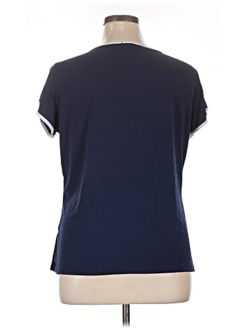 Adrienne Vittadini Short Sleeve Blouse (view 2)