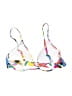 Xhilaration Print White Swimsuit Top Size L - photo 2