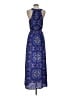 Everly Paisley Blue Casual Dress Size S - photo 2
