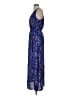 Everly Paisley Blue Casual Dress Size S - photo 5